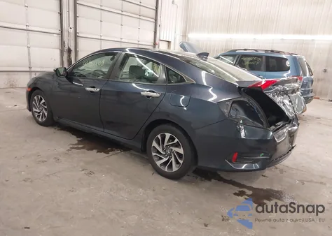 2017 Honda Civic Ex z USA, uszkodzony, nr VIN 19XFC2F76HE020127